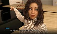 In wvm 152, the character meets the new assistant coach in homemade anime video