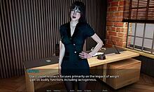 Блондинка ббв трахается, пока большие сиськи лактационируют в 3д порно игре