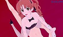 Mikoto Misaka And Kuroko Shirai Bunny Girl Intense 3P Sex