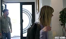 Petite Blonde Teen Demi Hawks Craves Rough Sex with Ass Spanking