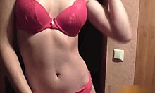 Husband Boldly Fucks Skinny Babe In Lingerie After Work