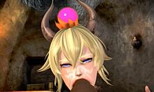 Hey, wanna see Princess Bowser in wild 3D hentai action?