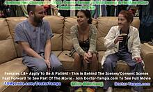 Doctor Tampa Walks in on Naked Angel Santana for Second Opinion at Stacy Shepard's Request