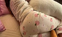 real homemade sex with loud moans and cumshot on tits