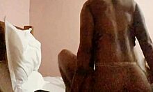 Yo, check this sexy ebony stepmom riding a huge black cock in preview!