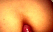 First time anal creampie with big ass latina