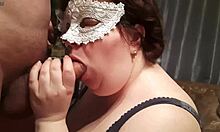 i'm this hot bbw givin' my lover the best head ever, homemade style with cum in mouth