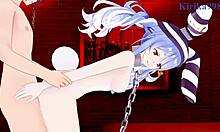 Nekomata Okayu and Usada Pekora Engage in Intense Hentai Sex with Creampie