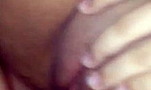 My wife wakes me up with her big tits, then I creampie her shaved pussy and ass