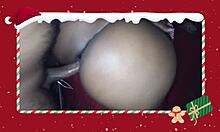 Amateur gay brazilian christmas sex session.