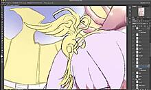 Busty Athena shows huge boobs