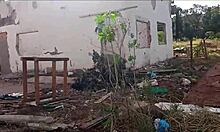 Picked Up Hot Girl on Street, Took to Woods to Eat Her Pussy