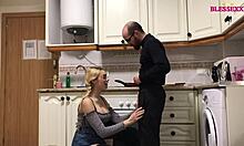 Blonde Milf With Big Tits Fingering Herself To Orgasm