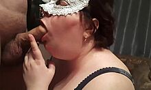 i'm this hot bbw givin' my lover the best head ever, homemade style with cum in mouth