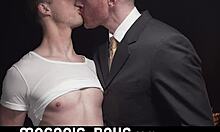 Gay hardcore action with rough sucking and bareback fucking