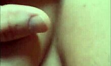 A cute wife shares an intimate sex tape with her husband, including doggystyle and creampie