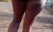 Picked Up Hot Girl on Street, Took to Woods to Eat Her Pussy