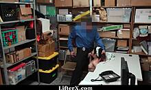 Teen Caught Shoplifting Bangs Officer for Freedom in Garage