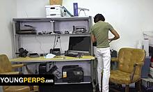 Caught thief feels rough anal fuck from officer