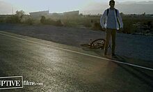 Christian twink Trevor Harris explores first gay sex with older Pierce Paris.