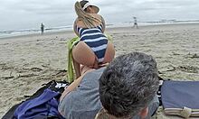 Passers-By Watched Her Take Public Anal Creampie