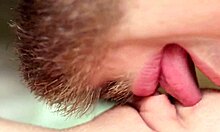 Watch this close up of clit licking, pussy fingering, and loud moaning orgasm
