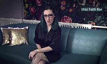 Miss Faith Rae's Femdom Striptease with Anal CBT Instructions