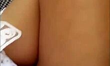 Milf slut flashes in cap dagde during interracial encounter.