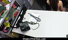 Teen claims innocence while getting punished for shoplifting