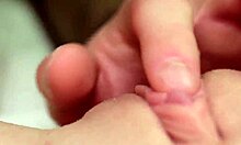 Watch this close up of clit licking, pussy fingering, and loud moaning orgasm