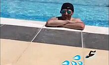 Milf slut flashes in cap dagde during interracial encounter.