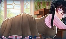 Gamer Girl Sophie Plays with Huge Cock