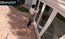 Slutty Nanny Slobbers on Big Cock in Tight Missionary Before Losing Her Job!