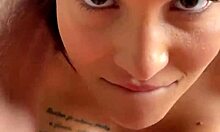 busty chubby teen backstage wet shower and huge facial treatment pov blowjob