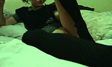 Small Titted Brunette Milf Smokes in Wild German Solo Compilation