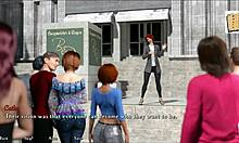 Being a dik game episode 5 chick route in anime style