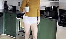 Anal After Coffee Turns Into a Hardcore Session With a Milf.