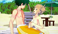 himiko toga mitsuki bakugo izuku midoriya intense sex in my hero academia hentai