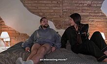 I Felt Overwhelmed Watching Movie With Stepbrother As He Fucked Me