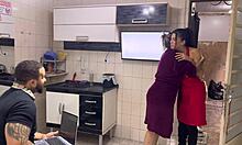 Maid hired for daily sex with me and husband