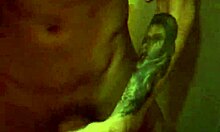 Chris Diamond's Huge Cumshot After Rough Striptease!