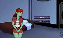 Watch Cheshire and Artemis' playful fingering in DC Comics cosplay?