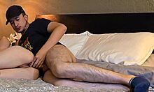 Sharing a room with a sexy stranger, she strips to ride me 😍