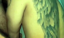 watch these huge black guys pound a passive ass bareback in an orgy