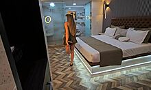 Caught best friend doing squats then fucked