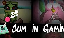 Morty's Sister Squirts In Shower During Portal Porn Parody Hentai Game Episode 1