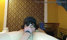 Swedish twink Svensson previews his huge monster cock in college slave scene