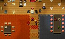 harem in another world harem hentai game ep 14 redhead milf block him with her giant tits