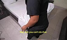 busty latina maid's hotel secret