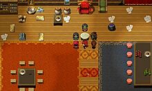 harem in another world harem hentai game ep 14 redhead milf block him with her giant tits